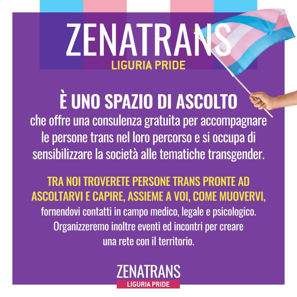 Zenatrans Genova Ilaria Gibelli avvocata diritti transgender